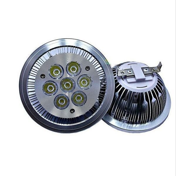 

bulbs 20pcs/lot g53 es111 qr111 ar111 led lamp 14w spotlights warm white /nature white/cool input dc12v