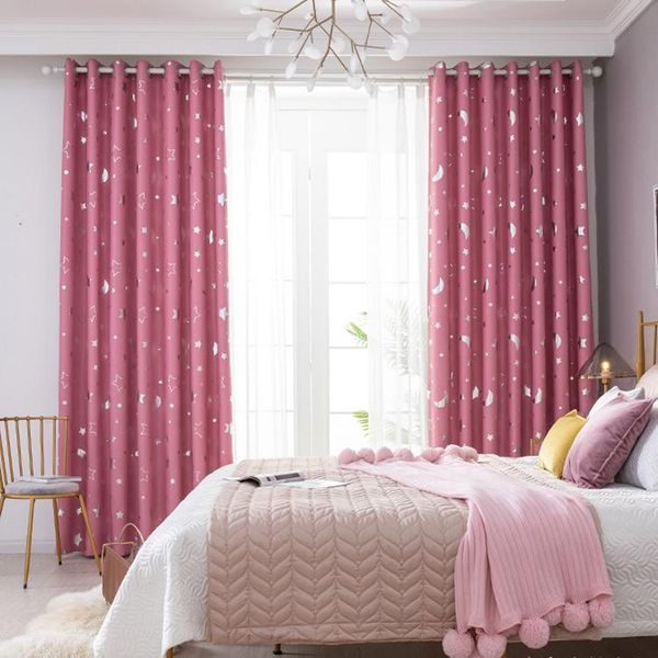 

panel star blackout curtains for bedroom living room curtain kid's la cortina del apagon para sala & drapes