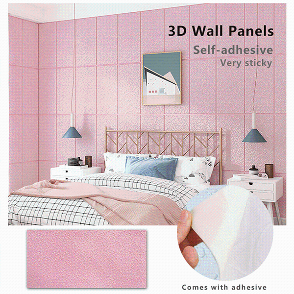 

wall panel sound proof panels 3d papers home decor self-adhesive child room wallpaper for walls wallpapers