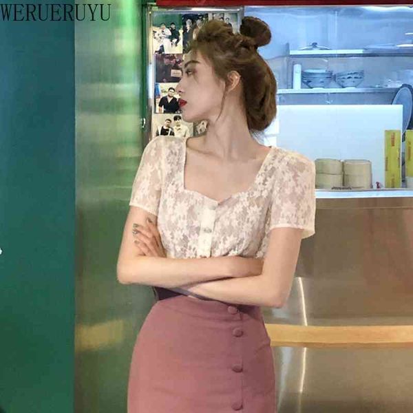 

werueruyu purple button skirt women summer pencil skirt 210608, Black