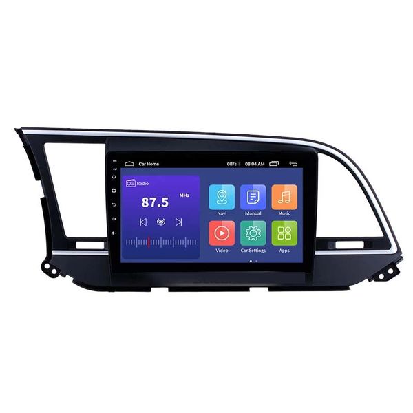 9-дюймовый 2din Android 10 автомобиль DVD Radio GPS мультимедийный агрегат для 2015-2018 Hyundai Elantra 6 RHD поддержка WiFi