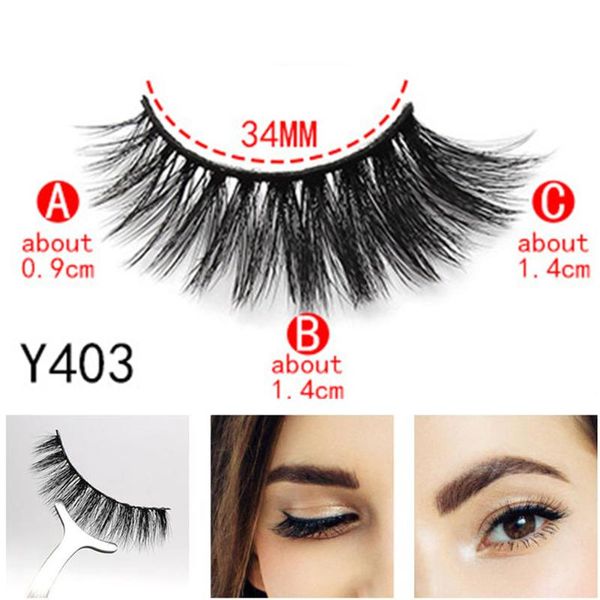 

false eyelashes spectacular fluffy 3d mink makeup thick natural long