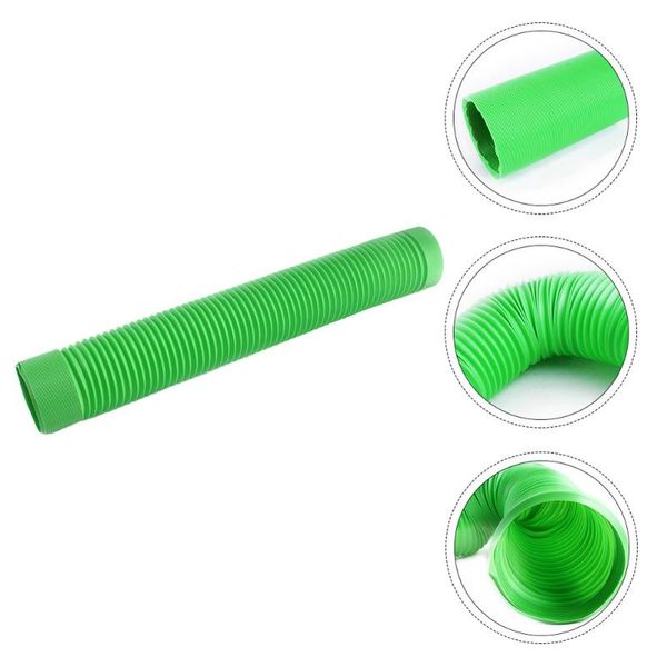 

small animal supplies 1pc pet tunnel plaything hamster pipe folding (green)