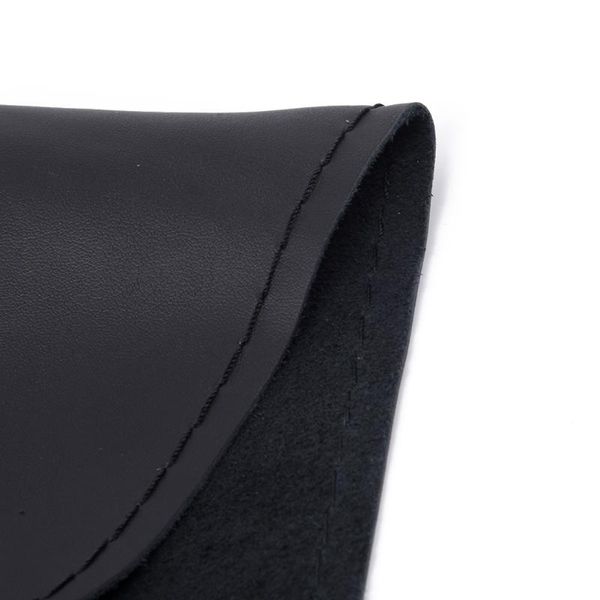 

steering wheel covers black universal professional truck cowhide leather hand