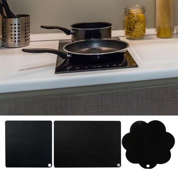 

mats & pads cleaning protective pad of induction cooker glass silica fiber stain proof heat conduct kitchen supplies