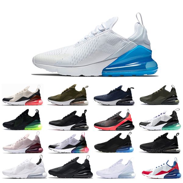 

270 running shoes for man woman 270s triple white black gold regency purple teal tiger sports sneakers trainers size 36-45