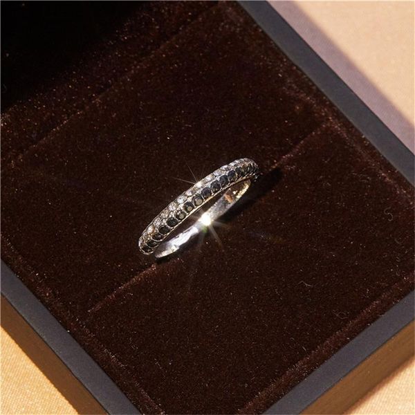 

wedding rings fashionable geometry exquisite round zircon light luxury engagement ring party valentine's day gift jewelry wholesale, Slivery;golden