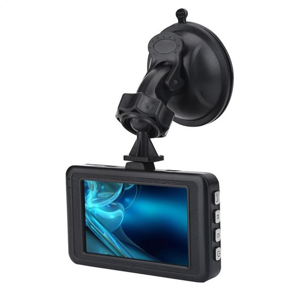 

3 inch dual camera camcorder full hd 1080p car dvr video recorder motion detection monitor 100% new brand free