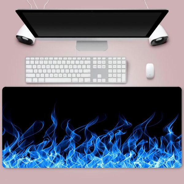 

mouse pads & wrist rests blue skulls pad pattern design washed office dedicated computer accessories wholesale natural rubber mat pc