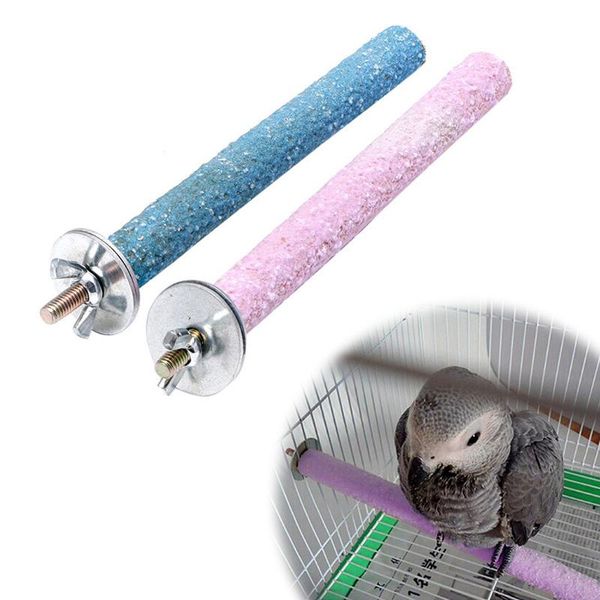 

other bird supplies colorful pet chew grinding toys parrot harness cage budgie clean tool random color