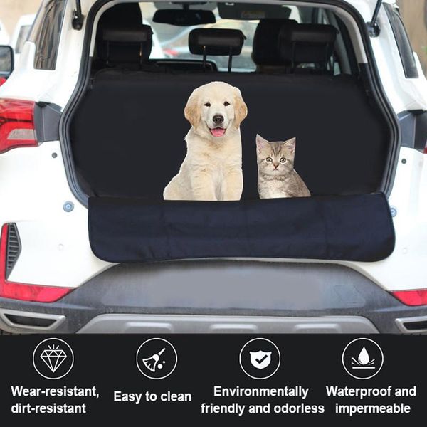 

kennels & pens dog car back seat covers pet cat cover trunk mat waterproof oxford cloth rear auto pad cars protection blanket products