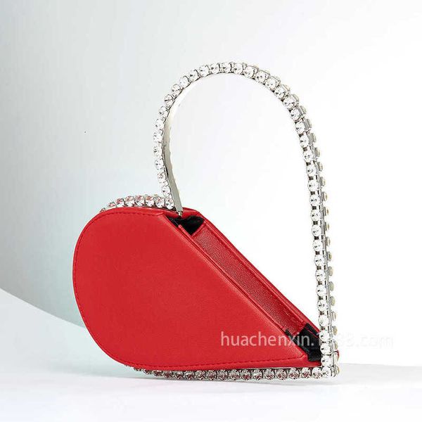 

summer heart-shaped hand-held women's bag