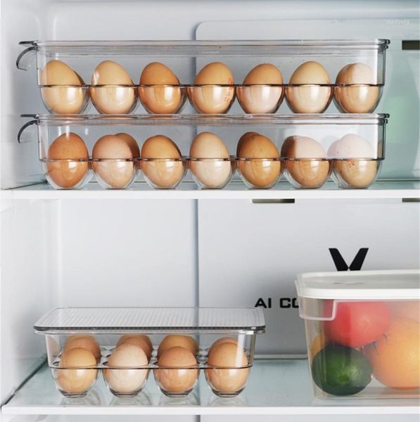 

refrigerator storage box egg household fresh-keeping preservation fresh 2021