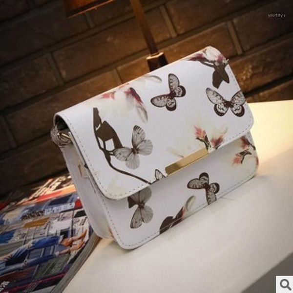 

evening bags 2021 women's bag flower spray printed stereotype pack