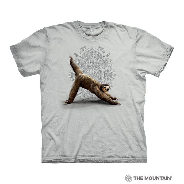 

sloth print men's 3d printed t-shirt graphic optical illusion short sleeve party streetwear punk gothic crew neck summer, White;black