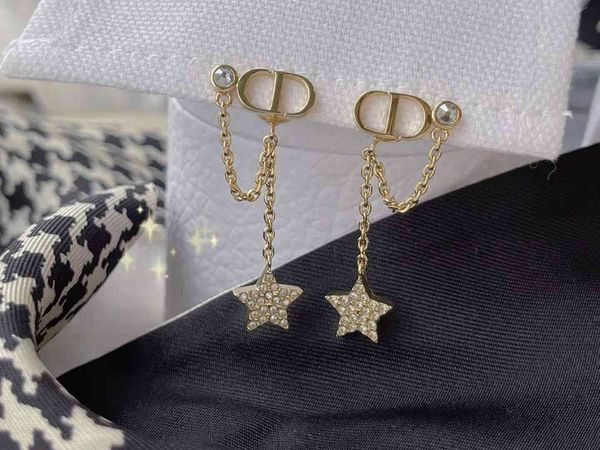 

design jewelry earrings pearl earrings dijia.com red letter fashion star baby same earrings female, Golden