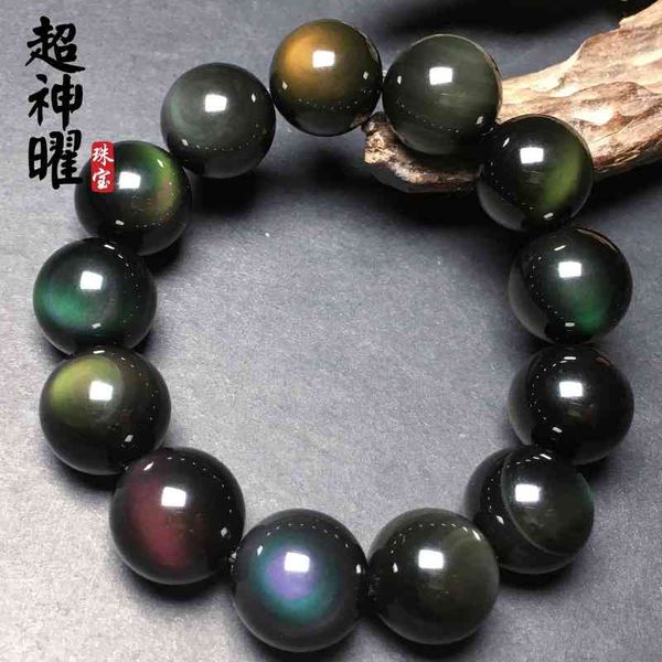 

super natural obsidian bracelet, Black