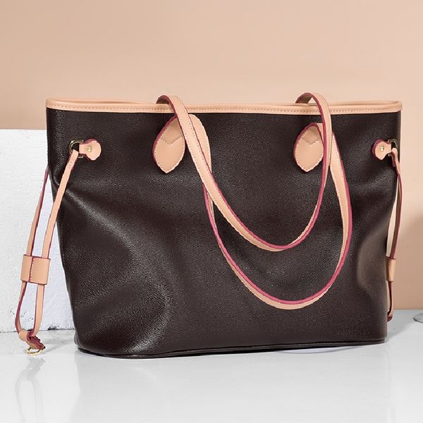 

designers shoulder bag genuine leather tote new year valentines christmas gift female mm handbags purse women totes with pouch wallet luxury