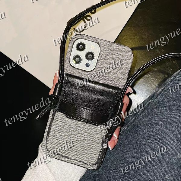 

for iphone 13 13pro 12 12pro 11 pro max xs xr xsmax 8 plus phone cases deluxe fashion leather card holder luxury designer cellphone cover wi