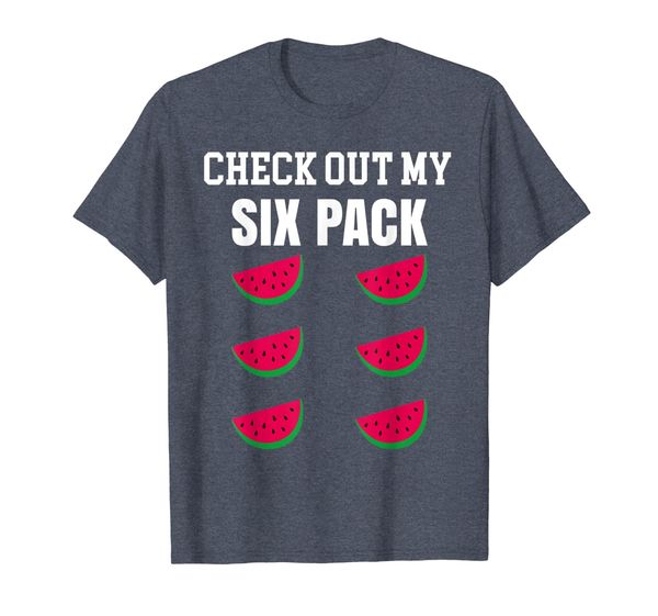 

check out my six pack watermelon shirt women mom t-shirt, White;black