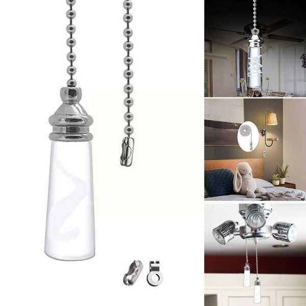 

smart home control metal lighting accessories light chain baseball-shaped pendant glass spray fan electroplating paint lamp h3i4