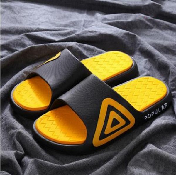 

sandals women slides white yellow men slipper mens womens soft home beach l slippers shoes size 36-45 02346 s s s638 s s s 638, Black