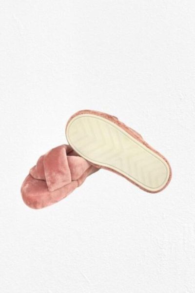 

women's pink home slipper slippers, Black