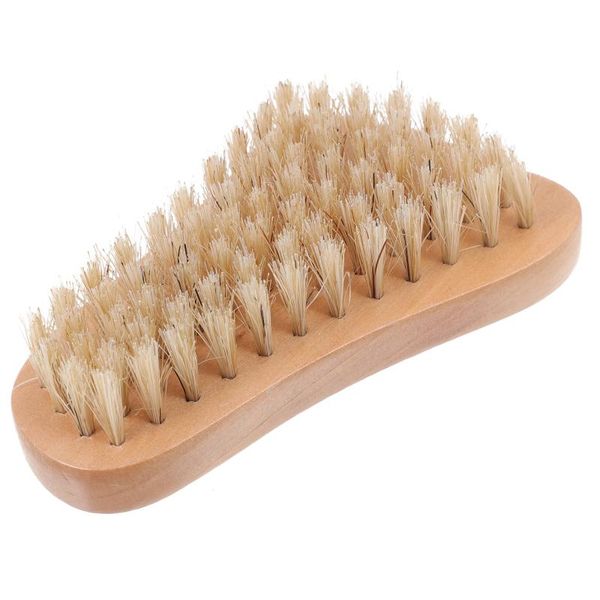 

nail brushes 1pc wooden cleaning brush dust (wood color), Yellow