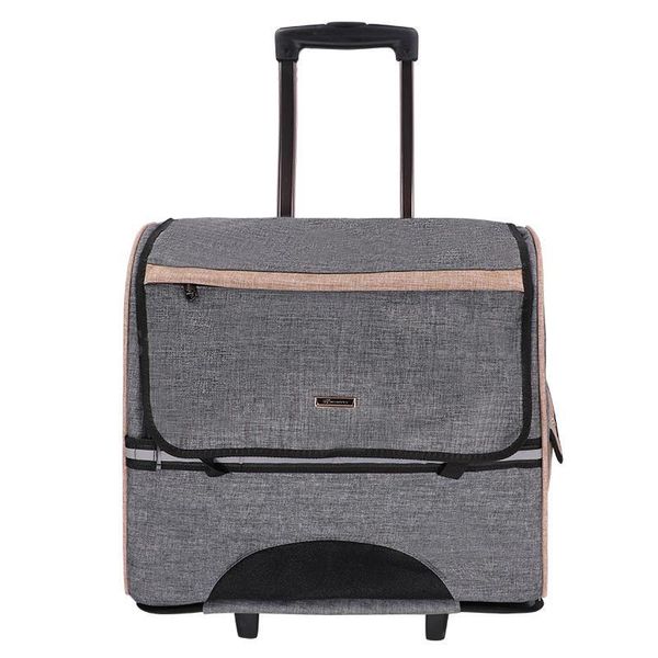 

dog car seat covers pet trolley bag backpack detachable case cat out