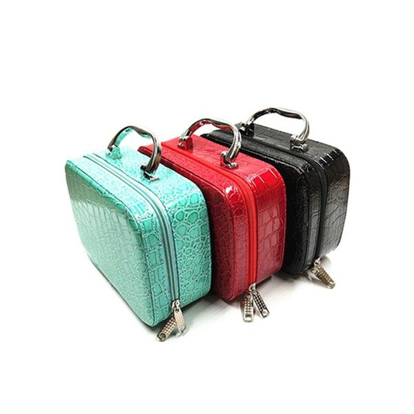 

storage bags 22 slots anti-vibration leather essential oil bottle bag with handles l23