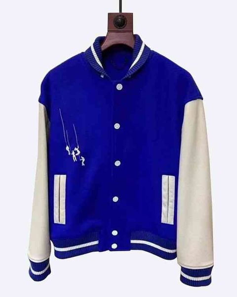 

2021 wholale- bomber et digner autumn men coat casual outdoor sportswear basketball fashion luxurious mens ets and coats women's leathe, Black;brown