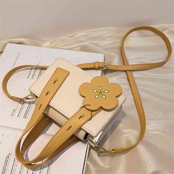 

french women's 2021 new fashion portable small square bag