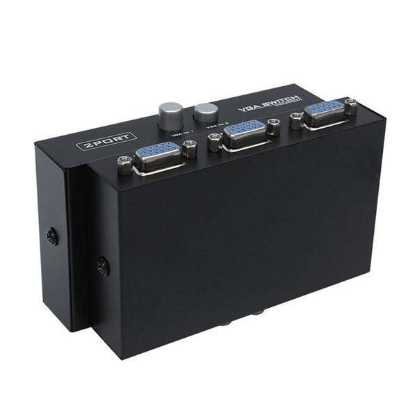 

smart power plugs 1920x1440 vga switch 2-in-1-out 2 port sharing switcher splitter box for computer keyboard mouse monitor adapter