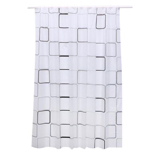 

shower curtain printing home decor waterproof bathroom curtains (grids)