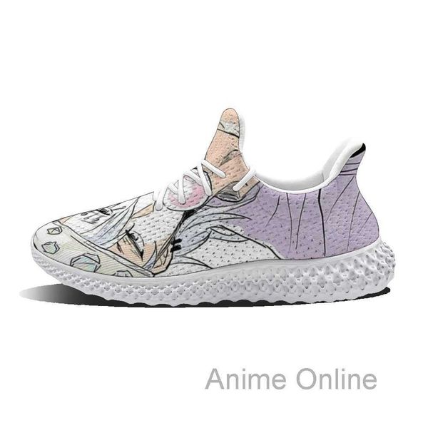 

spring uzui tengen anime pattern breathable flat shoes