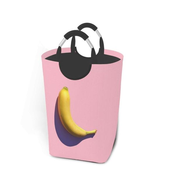 

banana clothing laundry basket bag folding large capacity clothes storage bucket waterproof & organization