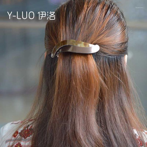 

women headwear twist simple hair clip large barrette cute accessories foe women1