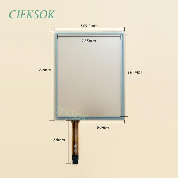 

wire handwritten touch st-08004 for lcd at080tn52 v.1 ej080na-05 digitizer of 8 inch 182x140.5mm 182*141mm tablet pc screens