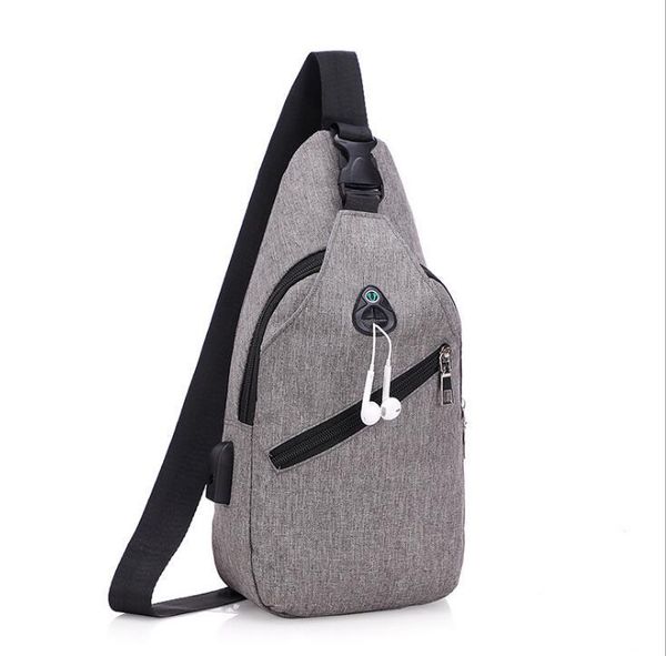 

waist bags crossbody pack chest shoulder sling men's bag one strap lightweight female pouch day for men outdoor