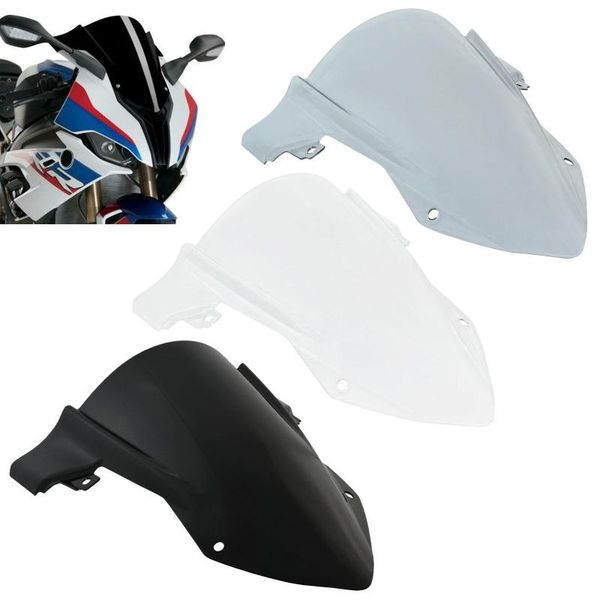 

motorcycle windshield parts double bubble front windscreen shield wind deflector for s1000rr s 1000 rr k67 2021