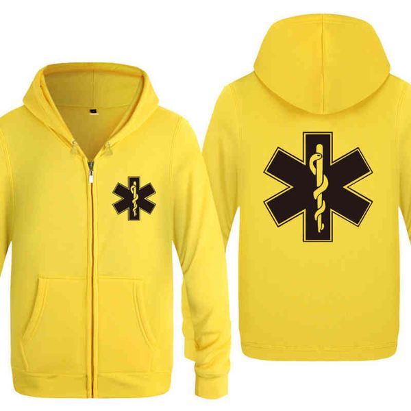 

Fce zipper cardigan EMT emergency ambulance men's sweater et, Black