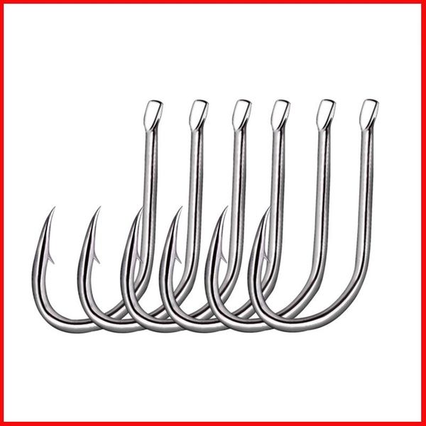 

pcs barbed high-strength sharp carbon steel fish hooks fishing hook