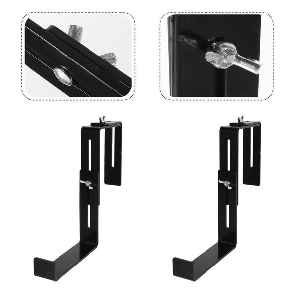 

set balcony garden railing flower pot bracket shelf planter holder planters & pots