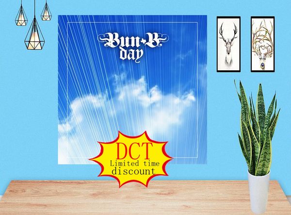 

bun b day bun b album poster rap music cover silk art print