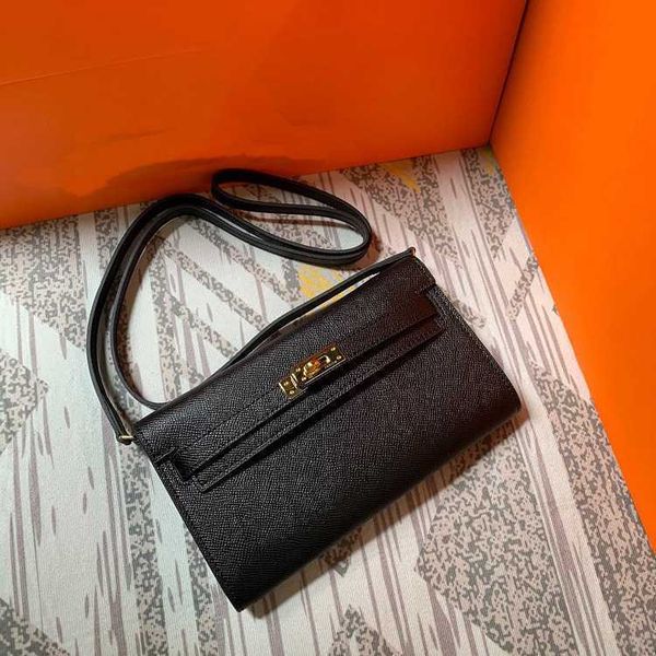 

lychee pattern small square bag women's first class evercolor leather szly