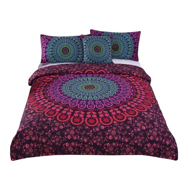 

bedding sets 2021 style bohemian quilt set 4 piece 3d
