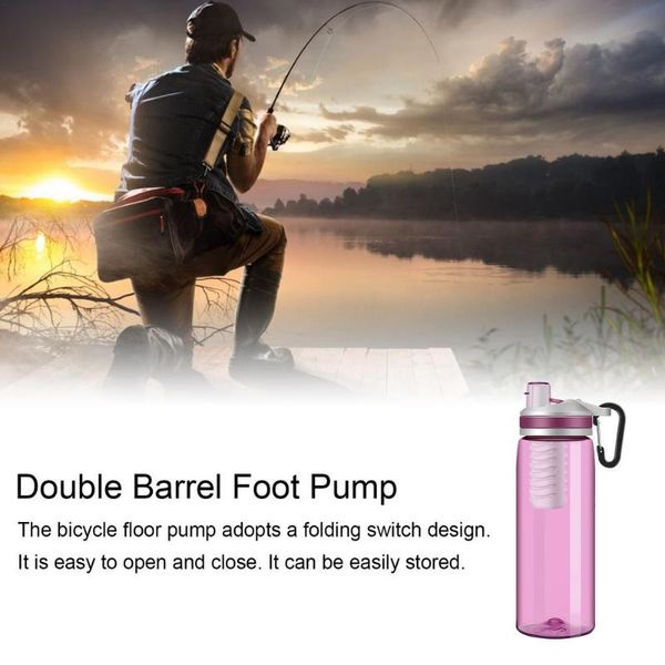 

water bottle 1100 ml outdoor sports filter leak proof clean for camping workouts activity hiking