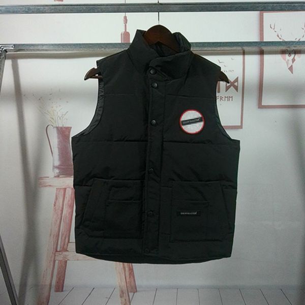 

new vest star same men's and women's warm thickened waistcoat jacket down, Black;white