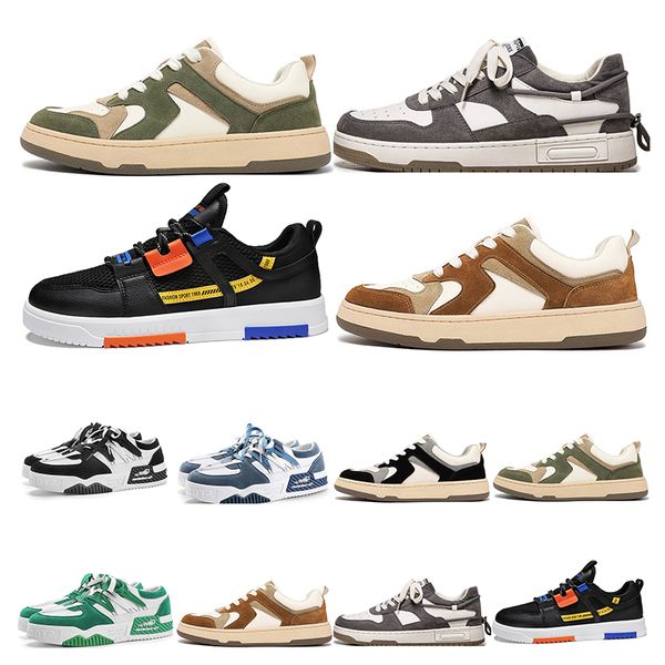 

casual shoes mens womens big size 39-44 eur fashion breathable comfortable black white green red pink bule orange thirty-four