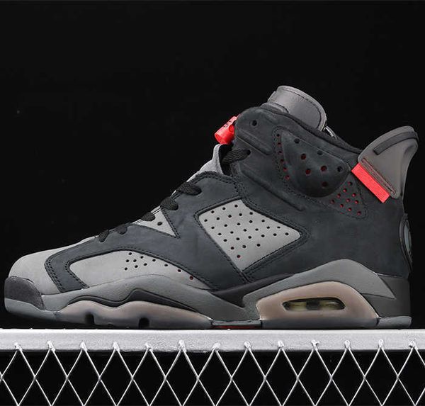 

jumpman 6 black grey mens basketball shoes 6s fashion sneakers
